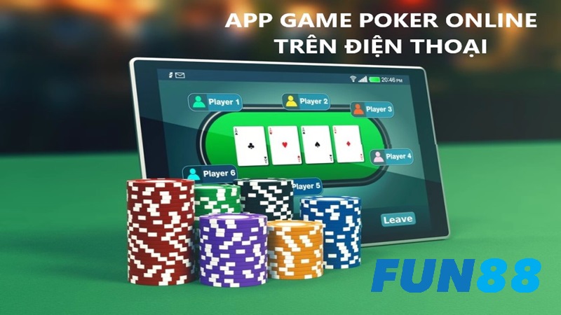 App đánh bài Poker kiếm tiền online