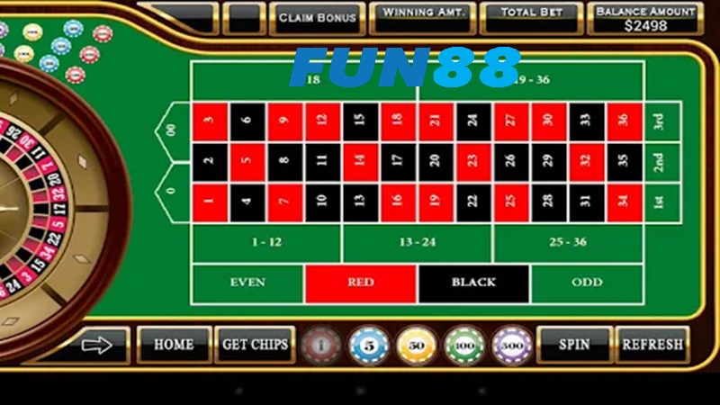 Game Roulette đăng ký nhận thưởng